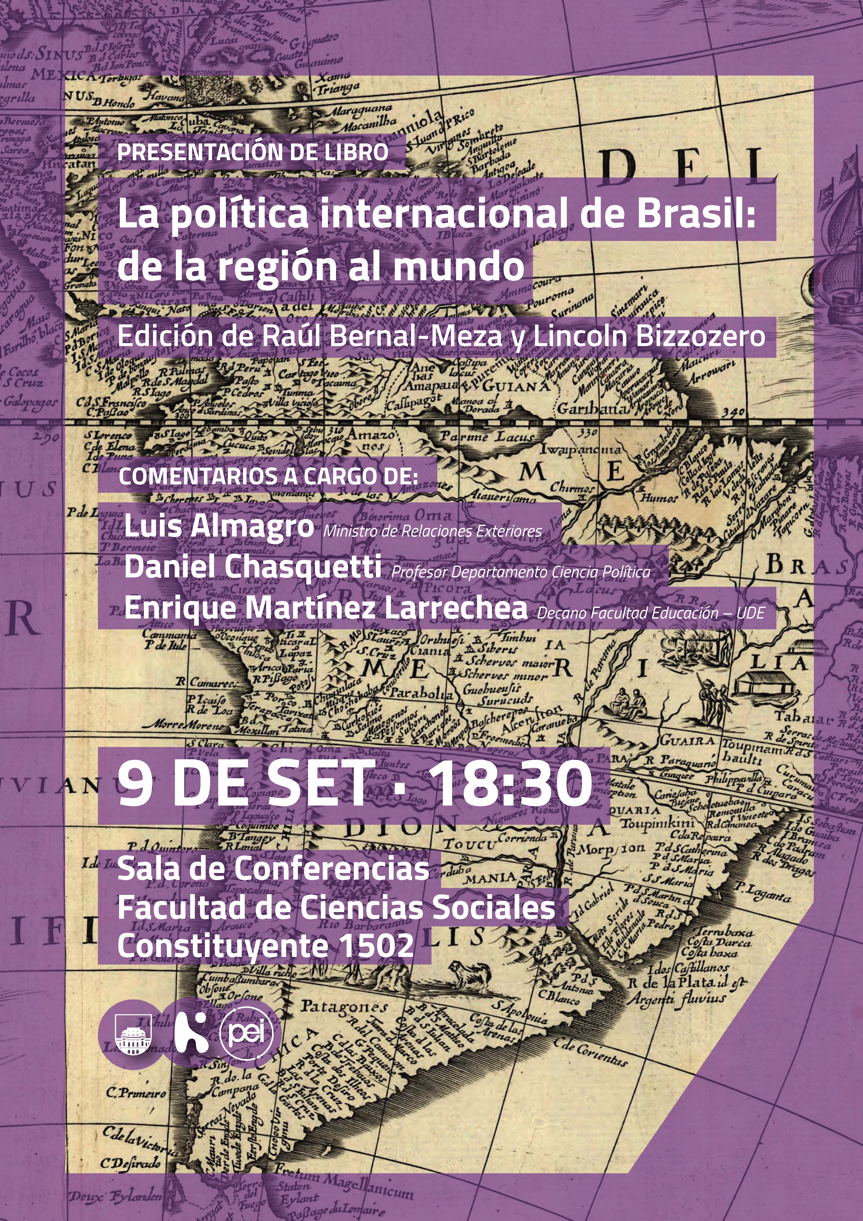 Invitacion Libro Política Internacional de Brasil