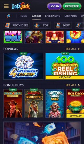 Lolajack bonus in United Kingdom