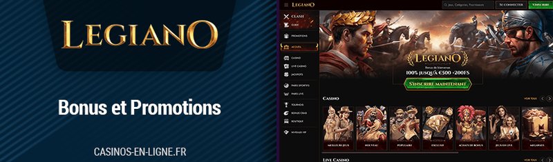 Che cosa otterrai aprendo un conto su Legiano Casino? a Italy